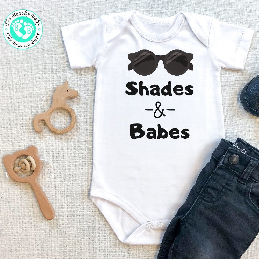 Shades & Babes Baby Boy Onesie- Infant Bodysuit